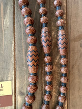 Load image into Gallery viewer, Romal Reins 30 plait GM Pattern Special Edition Black/Carmel #M30bc