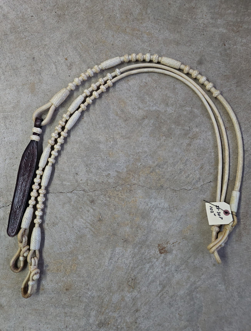 28 plait Rawhide GM Natural with No Accent