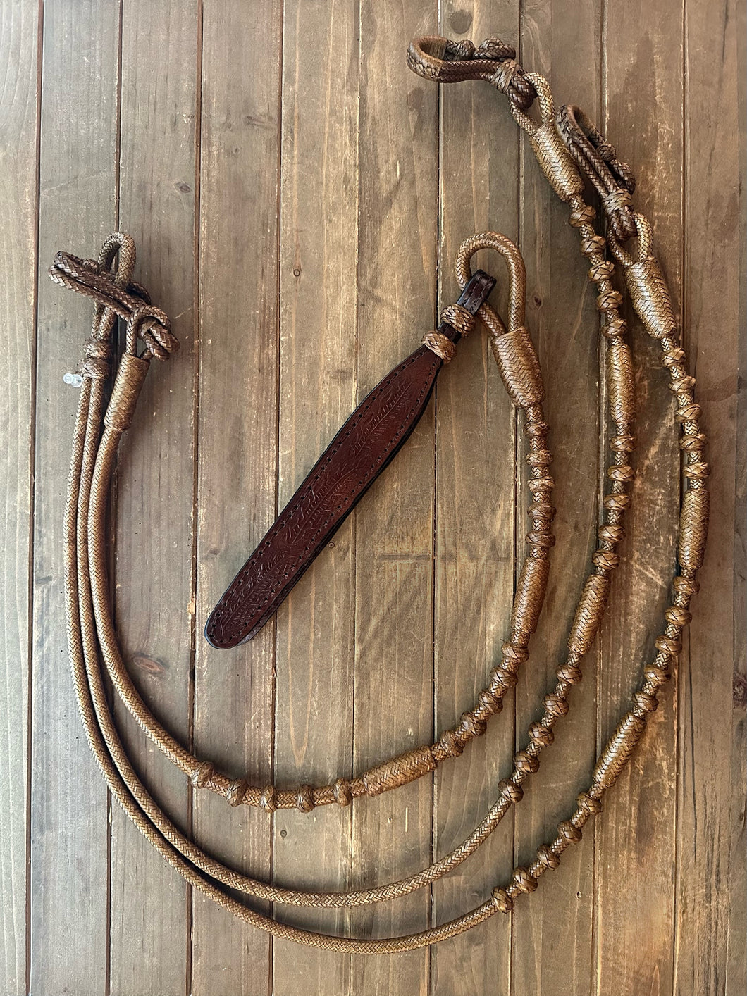 Romal Reins 28 Plait 84” GM Solid Milk Chocolate Brown Color V28br SALE!