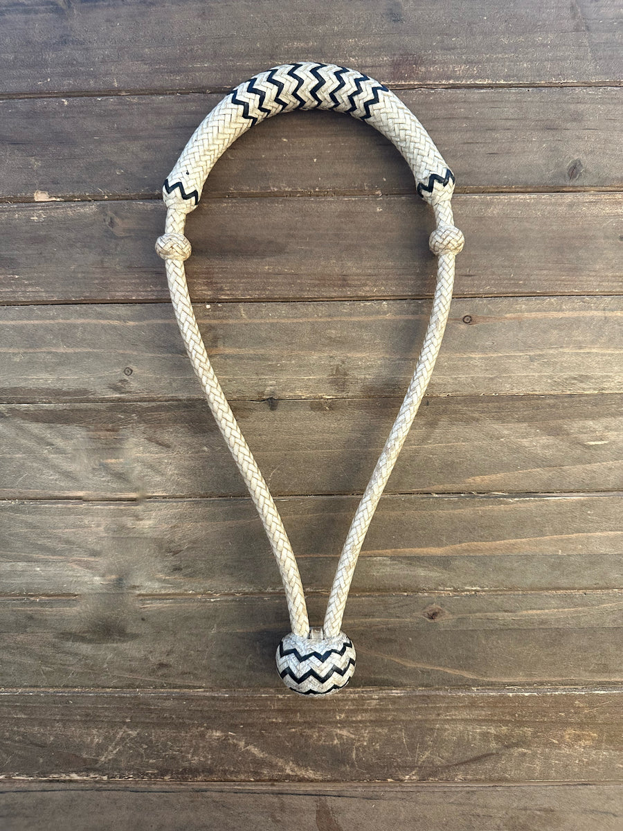 Pencil bosal 16 Plait Natural With Black Accents – Traditional Rawhide ...