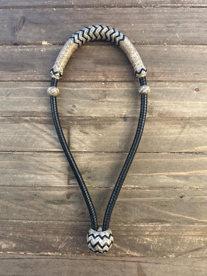 Bosal Pencil 16 Plait Black Cheeks Natural Noseband Classic #B-16 SALE!