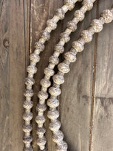 Load image into Gallery viewer, Romal Reins 18 Plait 60 Button Pattern Natural Color