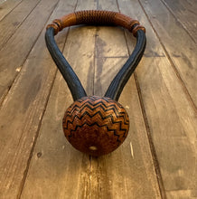 Load image into Gallery viewer, Bosal 5/8” 56 Plait with Bosal Hanger Carmel Black Special Edition Set M-56Cb