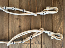 Load image into Gallery viewer, Rawhide Double Ear 30 Plait Headstall