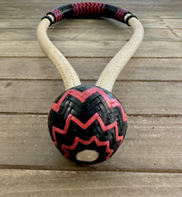 Load image into Gallery viewer, Bosal 5/8” 28 Plait Rawhide Kangaroo Special blk/red MC28-K NEW SALE!