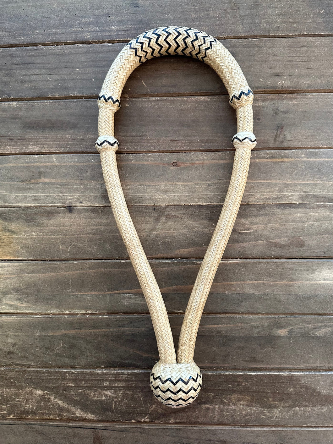 Bosal 5/8” 32 Plait Natural with Black Accents SALE!