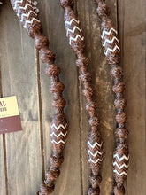 Load image into Gallery viewer, Romal Reins 16 Plait GM Carmel with Natural Accents Limited Edition MC16bc-n
