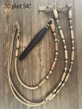 Load image into Gallery viewer, Romal Reins 32 Plait 102” Ortega Style
