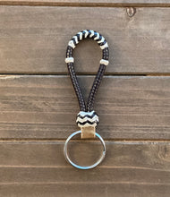 Load image into Gallery viewer, Beautiful Mini Bosal Rawhide Keychains -  Assortment of Colors