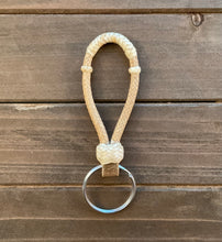 Load image into Gallery viewer, Beautiful Mini Bosal Rawhide Keychains -  Assortment of Colors