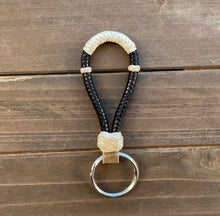 Load image into Gallery viewer, Beautiful Mini Bosal Rawhide Keychains -  Assortment of Colors