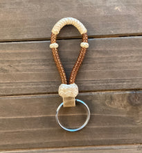 Load image into Gallery viewer, Beautiful Mini Bosal Rawhide Keychains -  Assortment of Colors