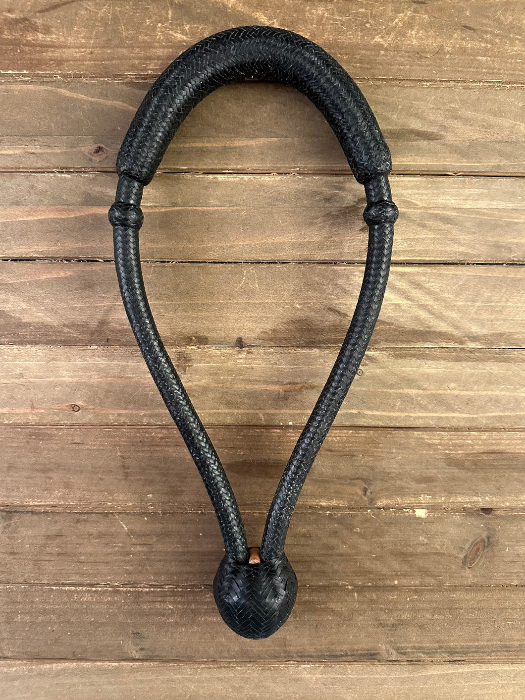 Bosal 5/8” 28 Plait Rawhide Solid Black Color  SALE!