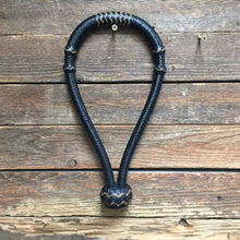 Load image into Gallery viewer, Bosal 5/8” 16 Plait Black Calfskin SALE!