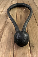 Load image into Gallery viewer, Bosal 5/8” 28 Plait Rawhide Solid Black Color  SALE!