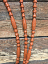 Load image into Gallery viewer, Romal Reins 16 plait GM Pattern Kangaroo Saddle Tan Solid Color SALE!