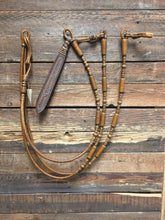 Load image into Gallery viewer, Romal Reins 30 plait 102” California Style Caramel Color.