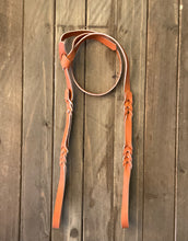 Load image into Gallery viewer, Bosal Hanger Chap Leather Bleed Knot Tie Adjustment, 5 Color Options
