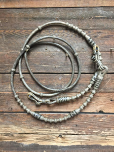 Roping Reins 18 Plait Rawhide GM Pattern