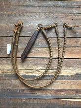 Load image into Gallery viewer, Romal Reins 18 Plait 60 Button Pattern Carmel Color SALE!