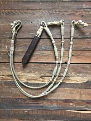 Romal Reins 12 Plait 102” California Style Natural Color XXXX