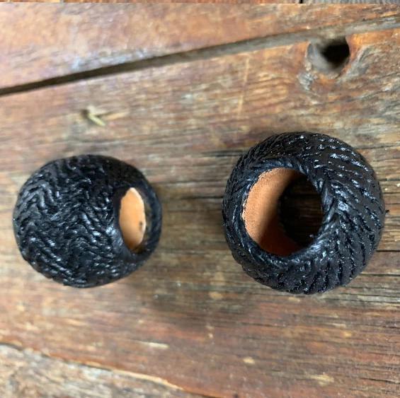 Hitched Rawhide Scarf Slides - Out Of Stock