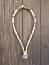 Load image into Gallery viewer, Bosal 3/8&quot; 24 Plait Natural or Natural with Black Accents