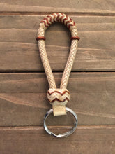 Load image into Gallery viewer, Beautiful Mini Bosal Rawhide Keychains -  Assortment of Colors