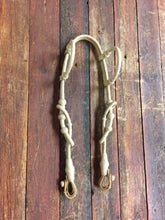 Load image into Gallery viewer, Rawhide Double Ear 30 Plait Headstall - Out of stock