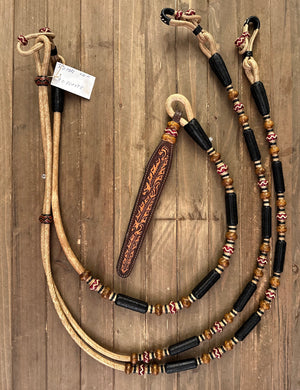 Romal Reins 30 plait 110” Ortega Style