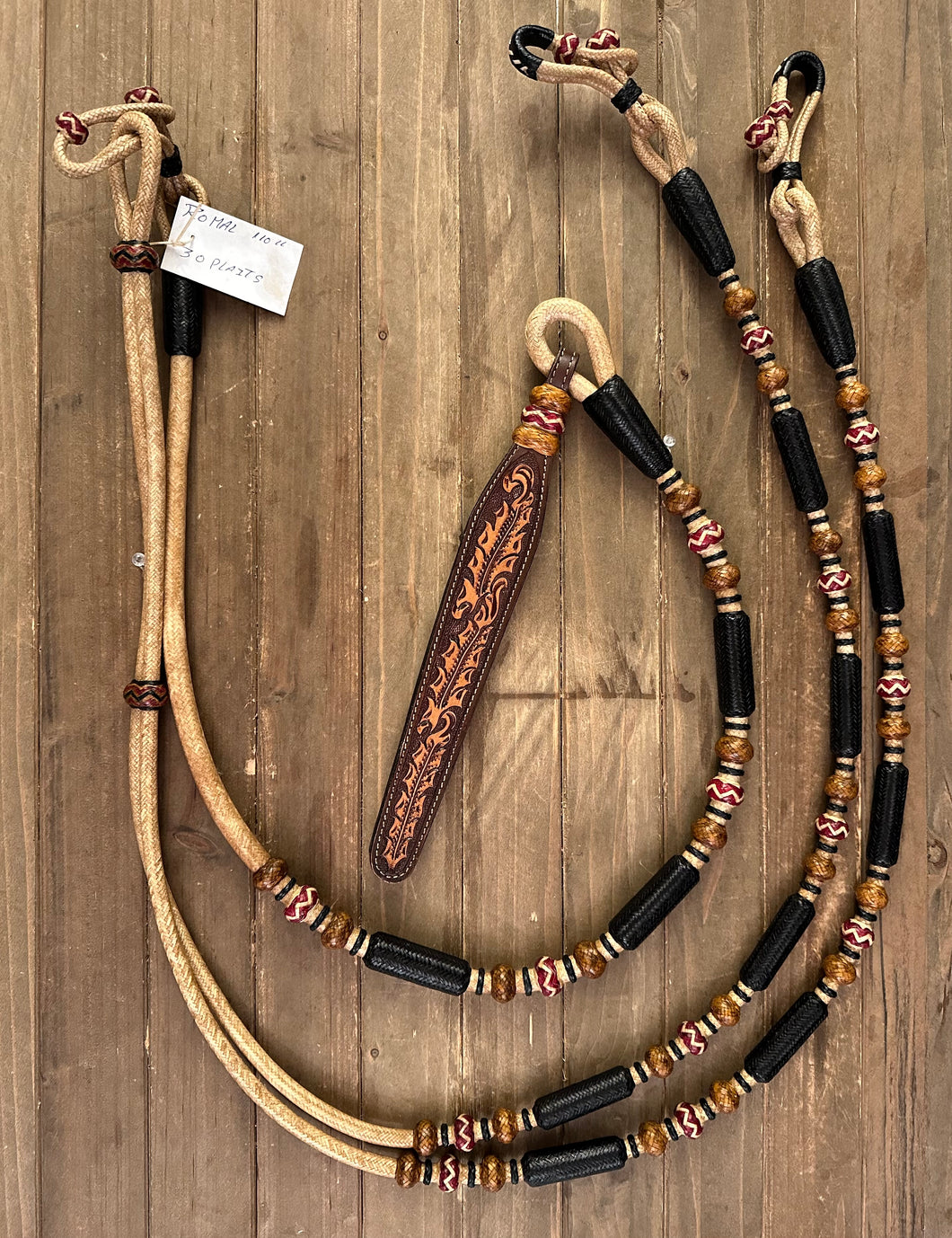 Romal Reins 30 plait 110” Ortega Style