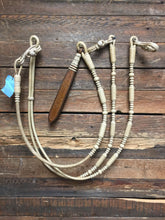 Load image into Gallery viewer, Romal Reins 30 Plait 102” California Style Natural Color