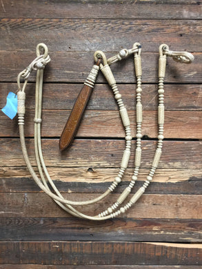 Romal Reins 30 Plait 102” California Style Natural Color