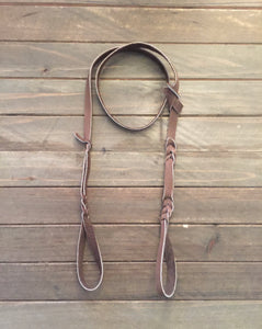 Bosal Hanger Chap Leather Bleed Knot Tie Adjustment
