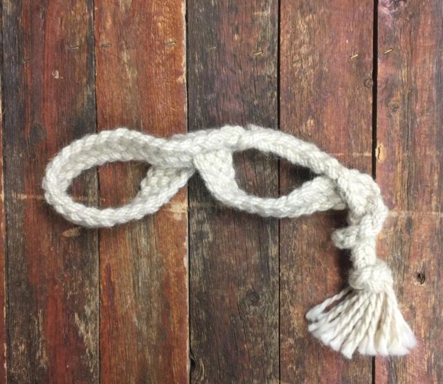 Mohair Hobbles in Natural Color