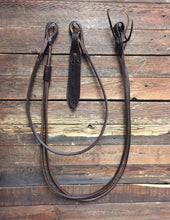 Load image into Gallery viewer, Harness Leather Romal Reins 110&quot;