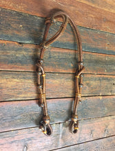 Load image into Gallery viewer, Rawhide Single Ear Headstall 12 plait