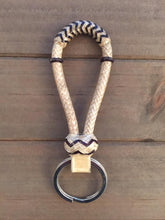 Load image into Gallery viewer, Beautiful Mini Bosal Rawhide Keychains -  Assortment of Colors