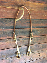 Load image into Gallery viewer, Old Fortworthian Single or Double Ear Headstall -Out of Stock