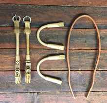 Load image into Gallery viewer, Old Fortworthian Single or Double Ear Headstall -Out of Stock