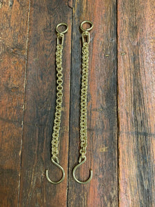 Double Ring Rein Chains