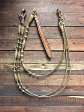 Load image into Gallery viewer, Romal Reins 8 Plait Rawhide Square Braid 110&quot;