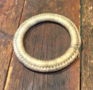 Braided Rawhide Rings
